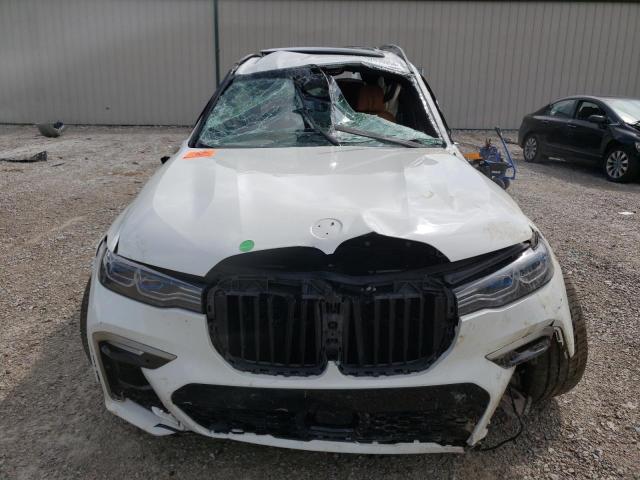 5UXCX6C07N9K47119 - 2022 BMW X7 M50I WHITE photo 5