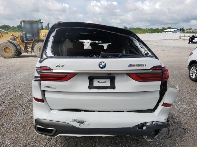 5UXCX6C07N9K47119 - 2022 BMW X7 M50I WHITE photo 6