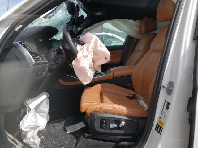 5UXCX6C07N9K47119 - 2022 BMW X7 M50I WHITE photo 7
