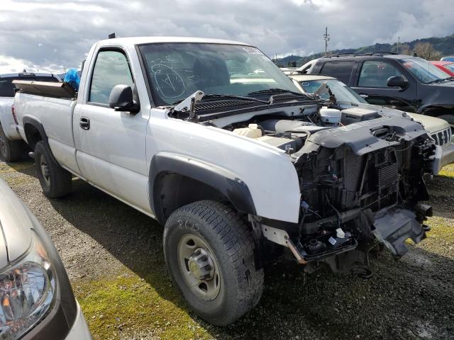 1GCHC24U77E160036 - 2007 CHEVROLET silverado C2500 HEAVY DUTY WHITE photo 1