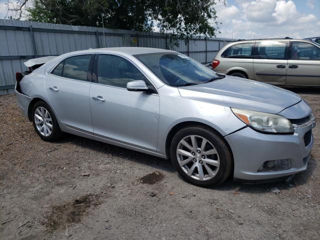 1G11H5SL0EF190851 - 2014 CHEVROLET MALIBU LTZ ვერცხლისფერი ფოტო 4