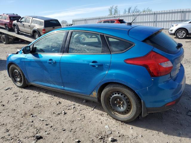 1FADP3K25EL131417 - 2014 FORD FOCUS SE BLUE photo 2