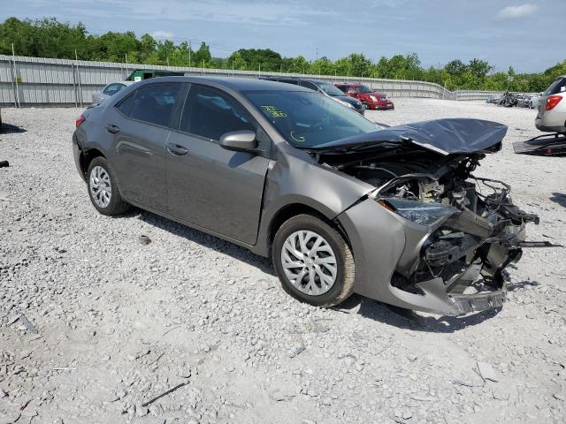 5YFBURHE6JP776075 - 2018 TOYOTA COROLLA L GRAY photo 4