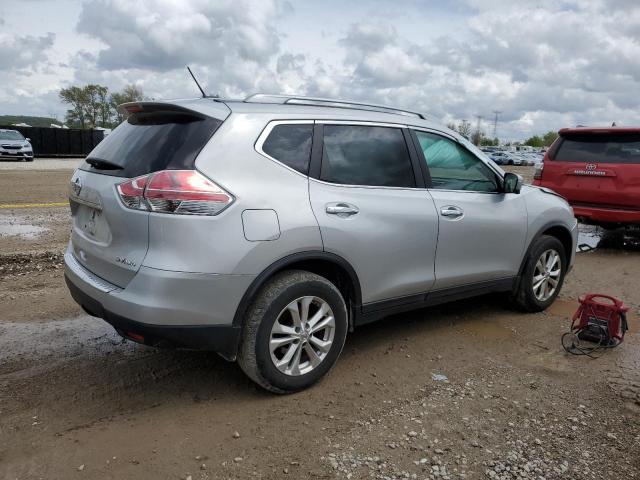 5N1AT2MV9FC882804 - 2015 NISSAN ROGUE S SILVER photo 3