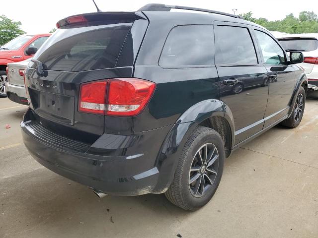 3C4PDDAG8JT296380 - 2018 DODGE JOURNEY SE BLACK photo 3