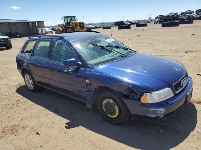 WAUKC28D3YA071277 - 2000 AUDI A4 1.8T AVANT QUATTRO BLUE photo 4