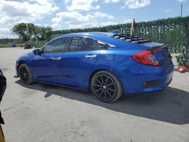 19XFC2F72HE058292 - 2017 HONDA CIVIC EX BLUE photo 2