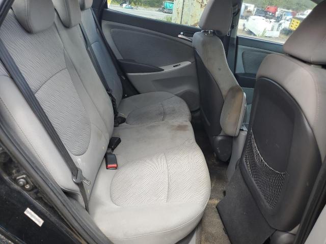 KMHCU4AE7CU059560 - 2012 HYUNDAI ACCENT GLS BLACK photo 10