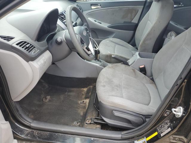 KMHCU4AE7CU059560 - 2012 HYUNDAI ACCENT GLS BLACK photo 7