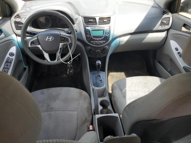 KMHCU4AE7CU059560 - 2012 HYUNDAI ACCENT GLS BLACK photo 8