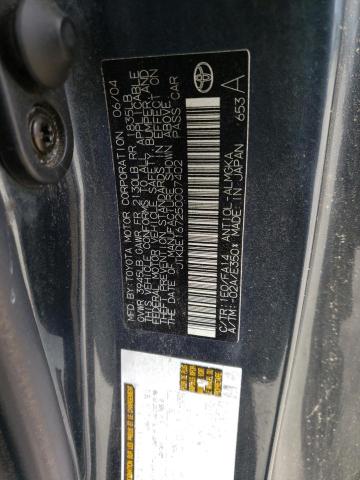 JTKDE167250007402 - 2005 TOYOTA SCION TC GRAY photo 12