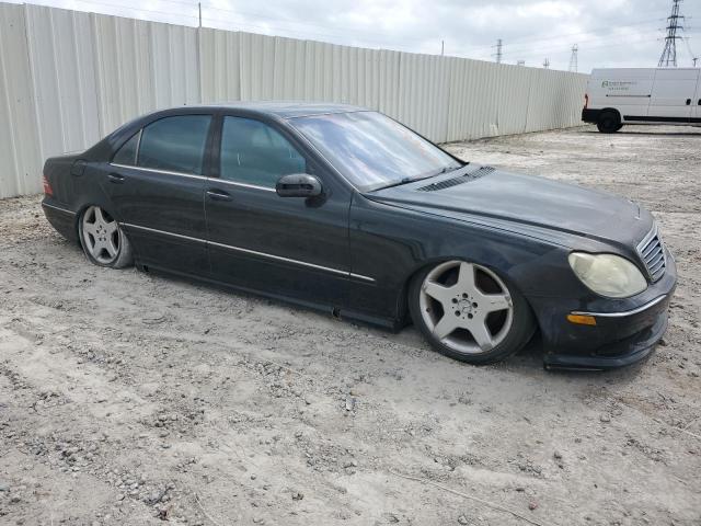 WDBNG70J34A386415 - 2004 MERCEDES-BENZ S 430 BLACK photo 4