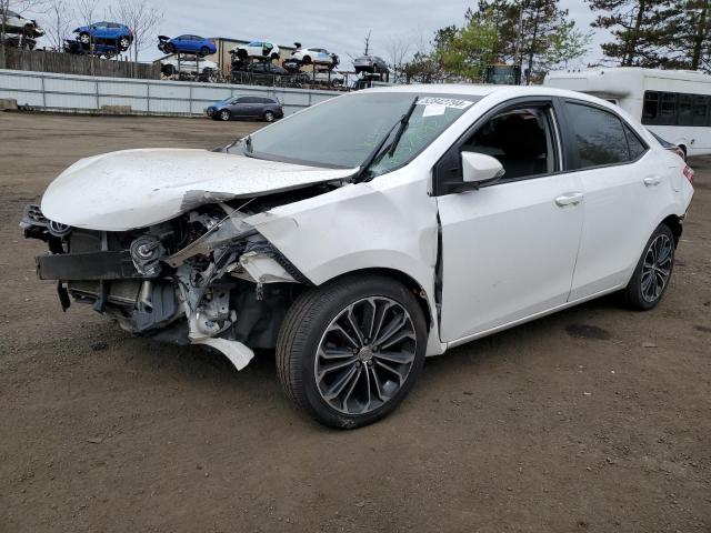 2T1BURHEXGC482591 - 2016 TOYOTA COROLLA L WHITE photo 1