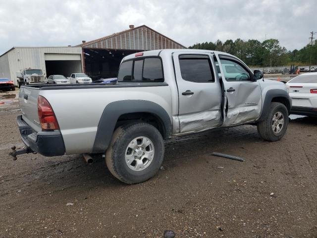 5TFJX4GN0DX022604 - 2013 TOYOTA TACOMA DOUBLE CAB SILVER photo 3