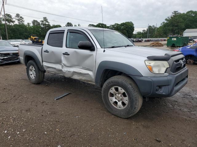 5TFJX4GN0DX022604 - 2013 TOYOTA TACOMA DOUBLE CAB SILVER photo 4