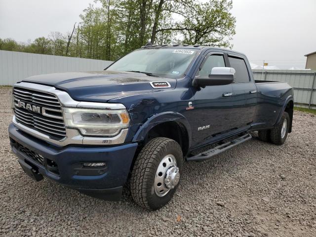 3C63RRJL7MG688992 - 2021 RAM 3500 LARAMIE BLUE photo 1