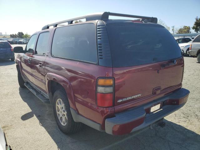 3GNEC16Z76G228257 - 2006 CHEVROLET SUBURBAN C1500 MAROON photo 2