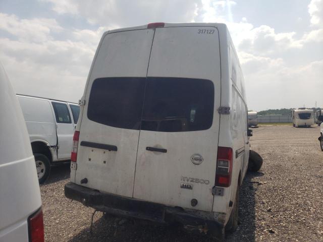 1N6AF0LY4EN106415 - 2014 NISSAN NV 2500 WHITE photo 6