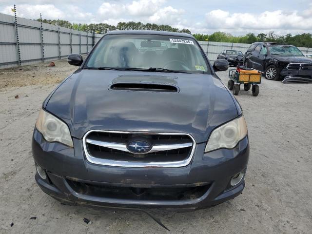 4S3BL676786203568 - 2008 SUBARU LEGACY GT LIMITED BLACK photo 5