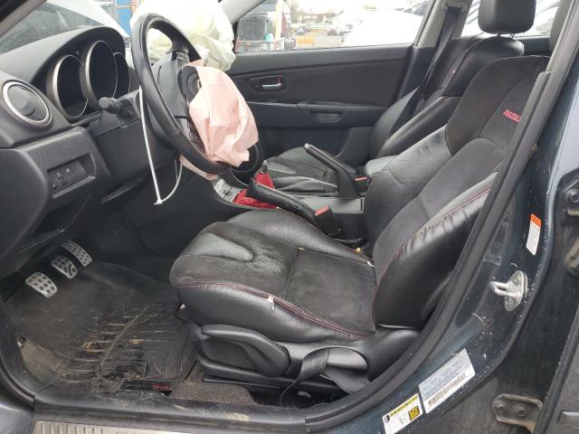 JM1BK34M591209016 - 2009 MAZDA SPEED 3 GRAY photo 7