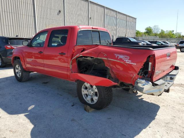 5TELU42N36Z219495 - 2006 TOYOTA TACOMA DOUBLE CAB RED photo 2