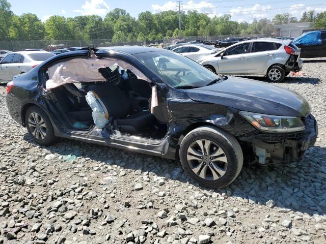 1HGCR2F35FA156202 - 2015 HONDA ACCORD LX BLACK photo 4