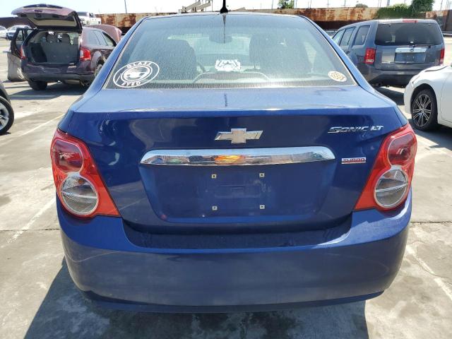 1G1JC5SB4E4155442 - 2014 CHEVROLET SONIC LT BLUE photo 6