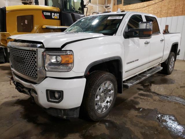 1GT120E8XFF501156 - 2015 GMC SIERRA K2500 DENALI WHITE photo 1