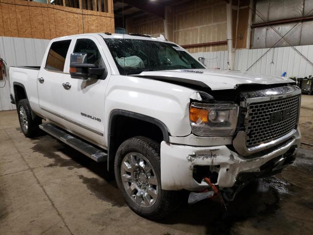 1GT120E8XFF501156 - 2015 GMC SIERRA K2500 DENALI WHITE photo 4