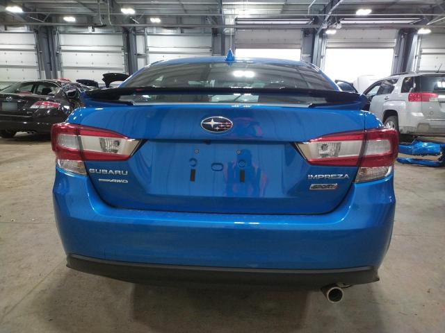 4S3GKAM62P3606034 - 2023 SUBARU IMPREZA SPORT BLUE photo 6