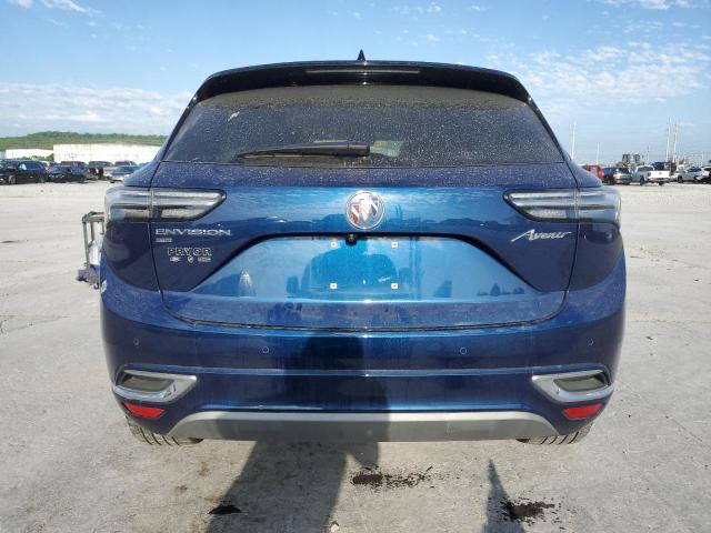 LRBFZSR46ND071994 - 2022 BUICK ENVISION AVENIR BLUE photo 6