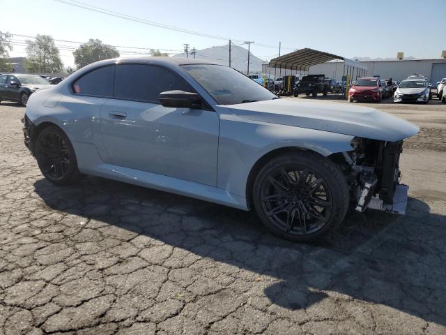 3MF13DM09P8C99482 - 2023 BMW M2 GRAY photo 4