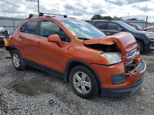 KL7CJLSBXFB170371 - 2015 CHEVROLET TRAX 1LT ORANGE photo 4