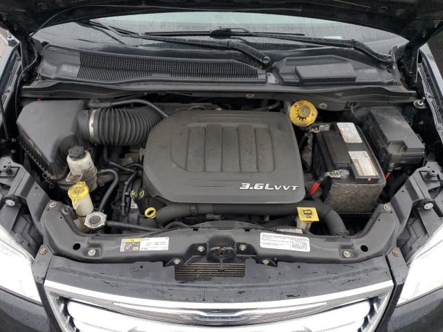 2C4RC1CG9FR602780 - 2015 CHRYSLER TOWN & COU TOURING L BLACK photo 12