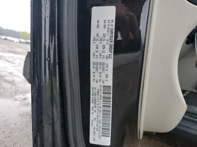 2C4RC1CG9FR602780 - 2015 CHRYSLER TOWN & COU TOURING L BLACK photo 13