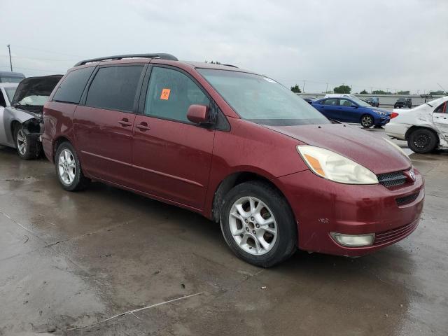 5TDZA22C95S288189 - 2005 TOYOTA SIENNA XLE RED photo 4