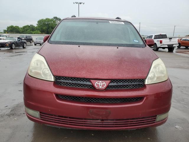 5TDZA22C95S288189 - 2005 TOYOTA SIENNA XLE RED photo 5