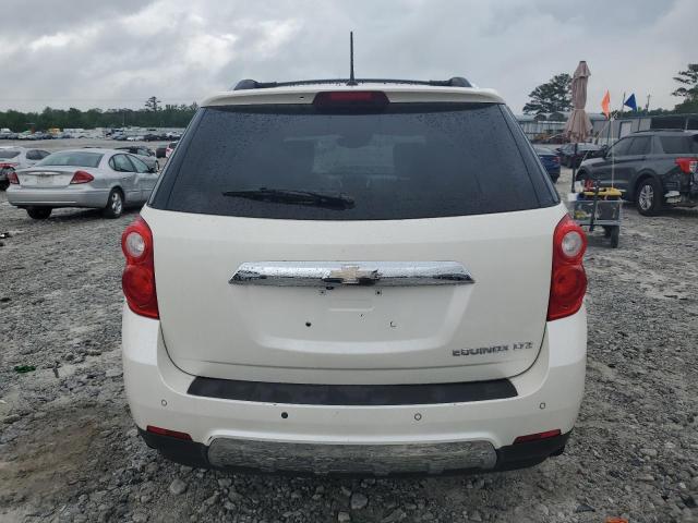 1GNALDEK9EZ104784 - 2014 CHEVROLET EQUINOX LTZ WHITE photo 6