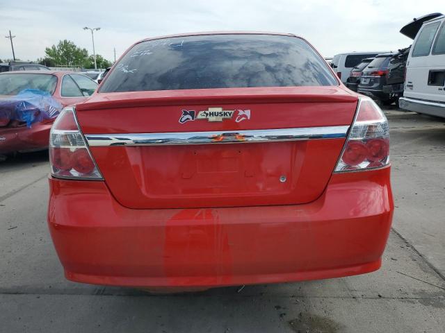 KL1TD5DE7AB089941 - 2010 CHEVROLET AVEO LS 红色 照片 6