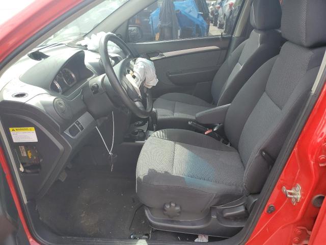 KL1TD5DE7AB089941 - 2010 CHEVROLET AVEO LS 红色 照片 7