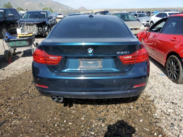 WBA4F7C52HG438597 - 2017 BMW 430I GRAN COUPE BLUE photo 6