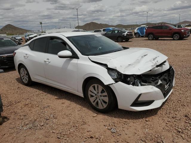 3N1AB8BV0PY291673 - 2023 NISSAN SENTRA S WHITE photo 4