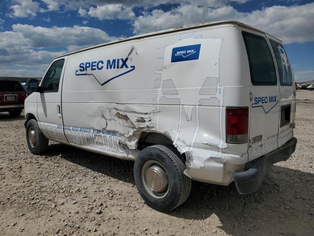 1FTSE34L03HB29684 - 2003 FORD ECONOLINE E350 SUPER DUTY VAN WHITE photo 2