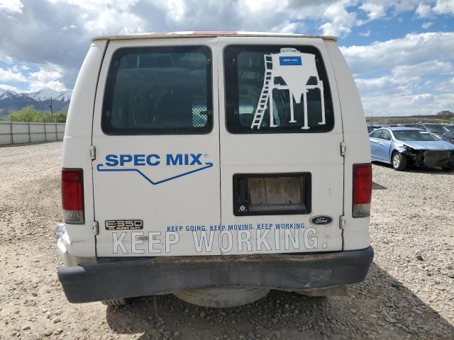 1FTSE34L03HB29684 - 2003 FORD ECONOLINE E350 SUPER DUTY VAN WHITE photo 6