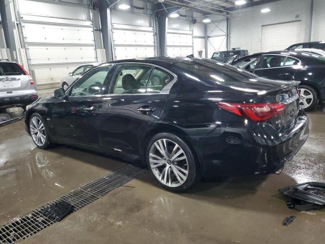 JN1EV7AR6JM611628 - 2018 INFINITI Q50 LUXE BLACK photo 2