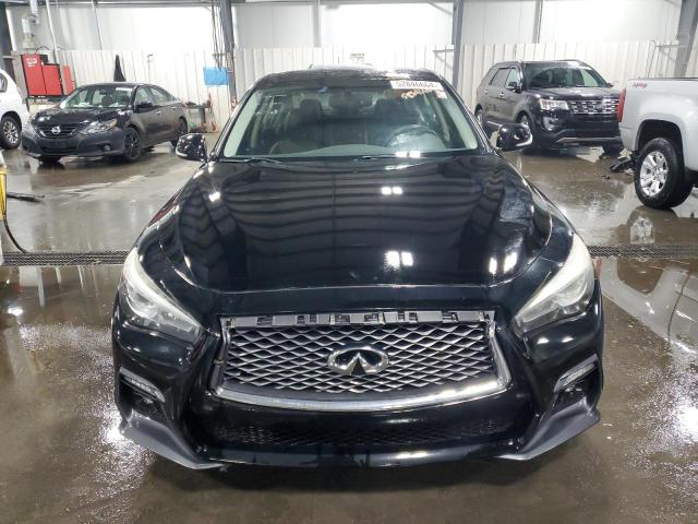 JN1EV7AR6JM611628 - 2018 INFINITI Q50 LUXE BLACK photo 5