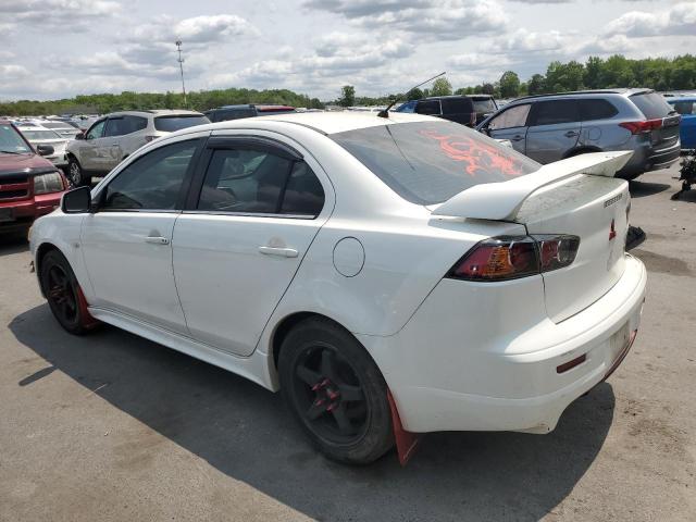 JA3AV66V49U033017 - 2009 MITSUBISHI LANCER RALLIART WHITE photo 2