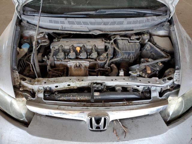 1HGFA16526L026561 - 2006 HONDA CIVIC LX SILVER photo 11