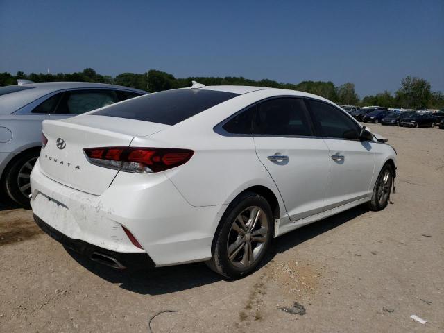 5NPE34AFXKH775547 - 2019 HYUNDAI SONATA LIMITED WHITE photo 3