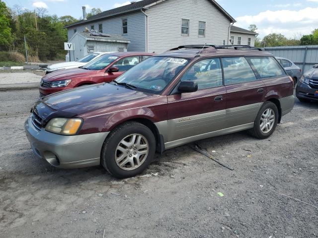 2001 SUBARU LEGACY OUTBACK AWP, 